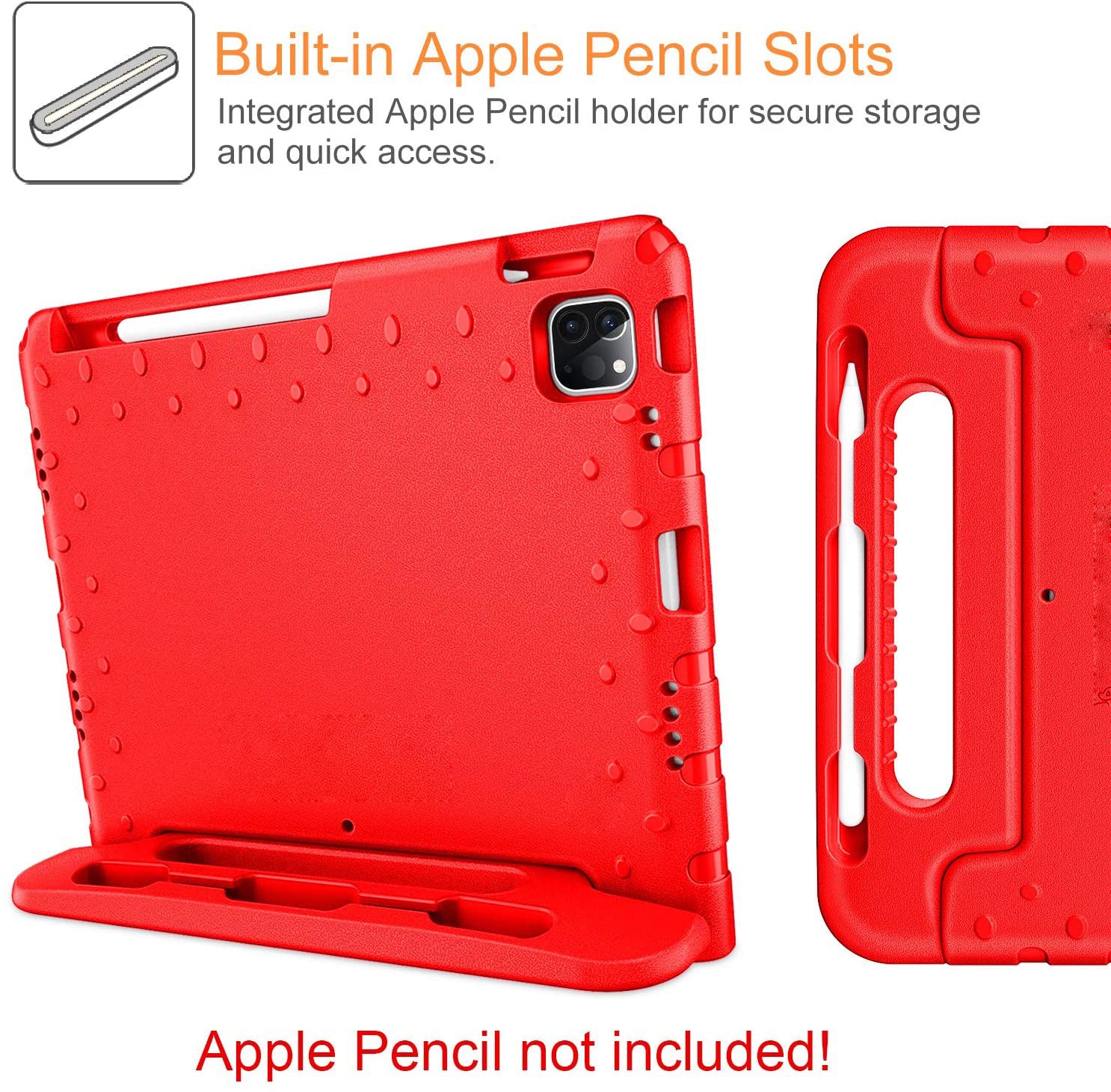 iPad Pro 11 2020 (2nd Gen) Case EVA Shockproof (Red)