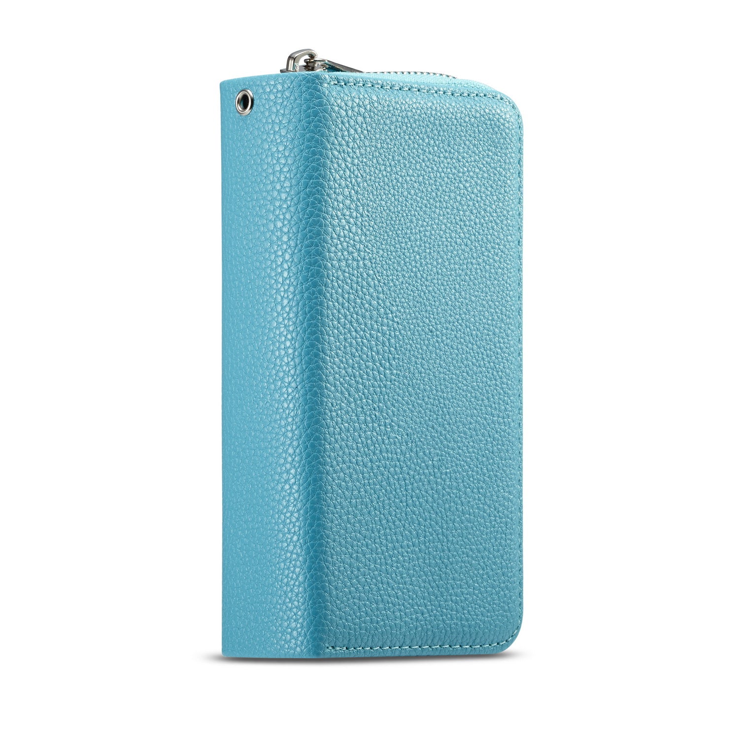 iPhone 11 Pro Case Zipper Wallet (LightBlue)