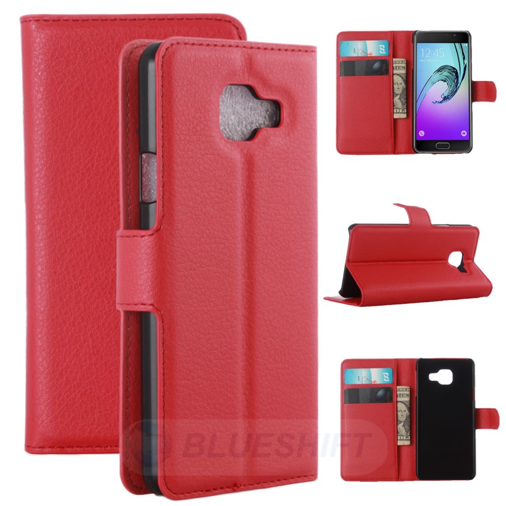 Samsung A3 2016 PU Wallet (Red)