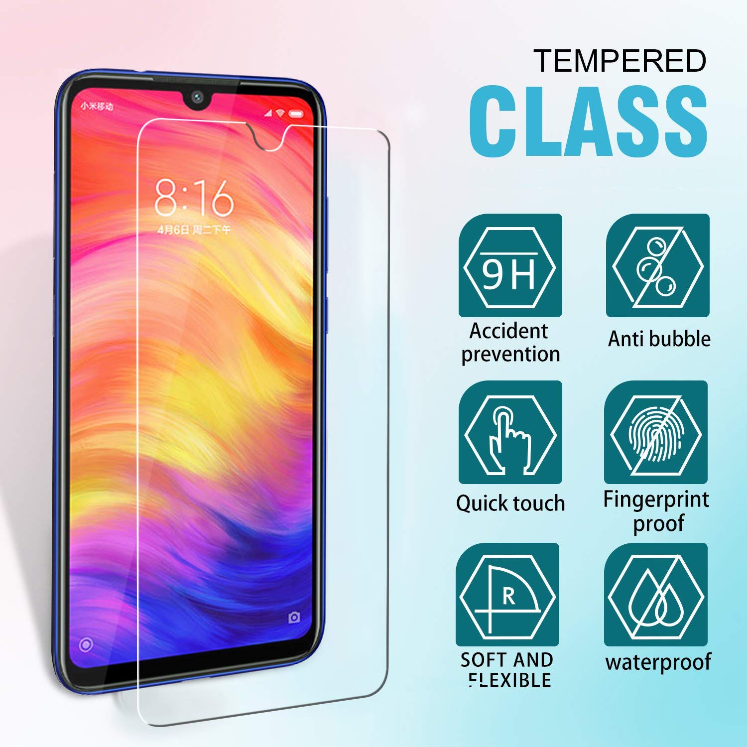 Xiaomi Redmi 7 Glass Screen Protector