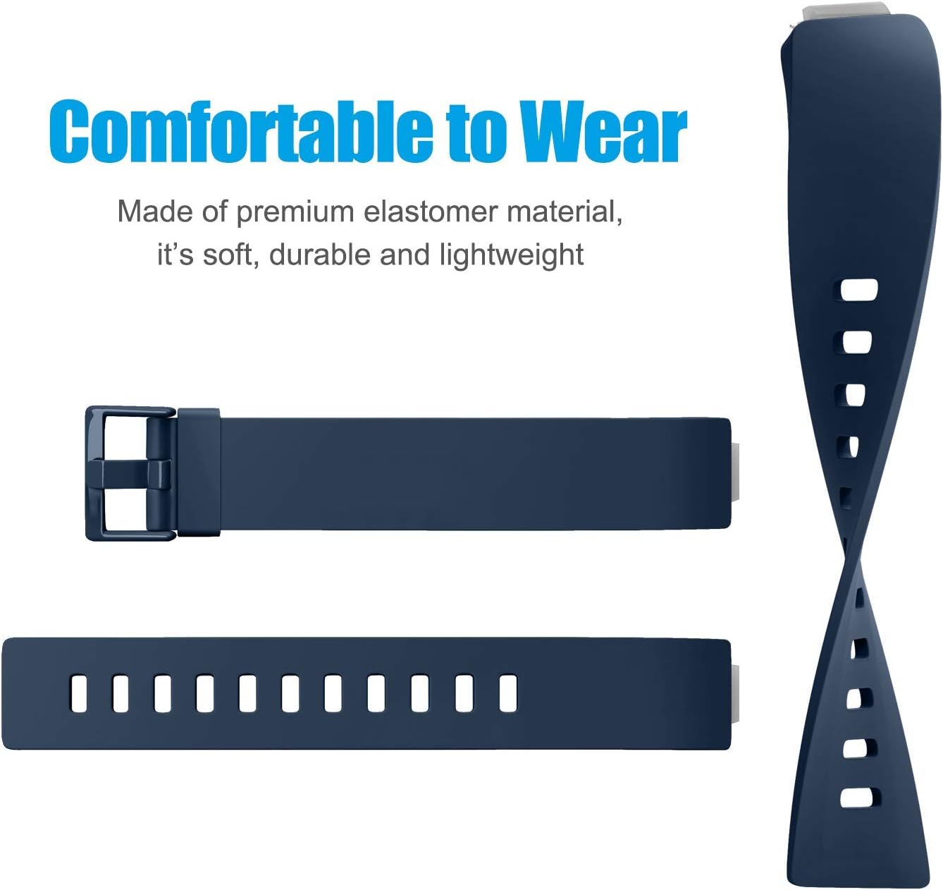 Fitbit Inspire Strap Sport Silicone (Navy)