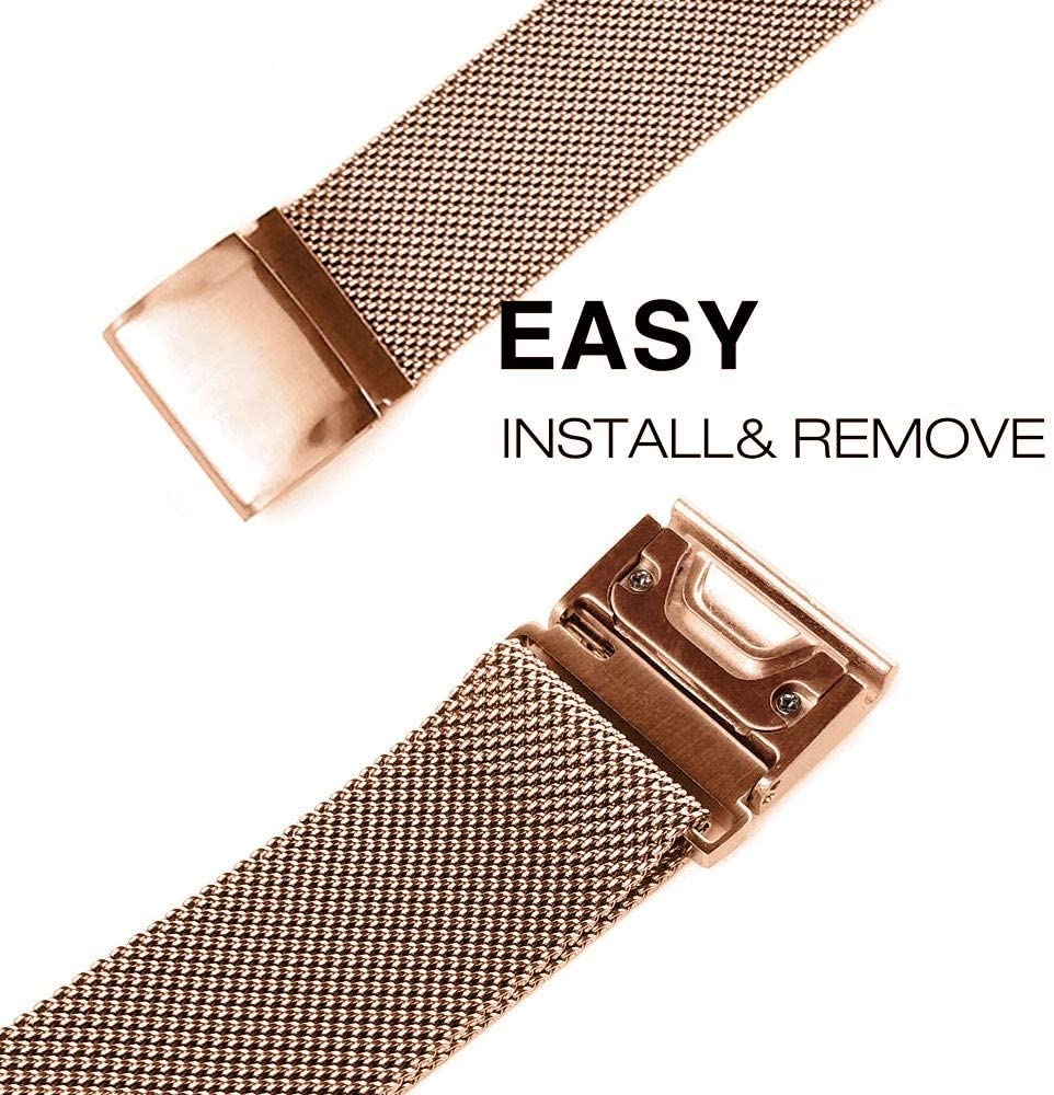 Garmin Enduro Strap Milanese Loop (RoseGold)