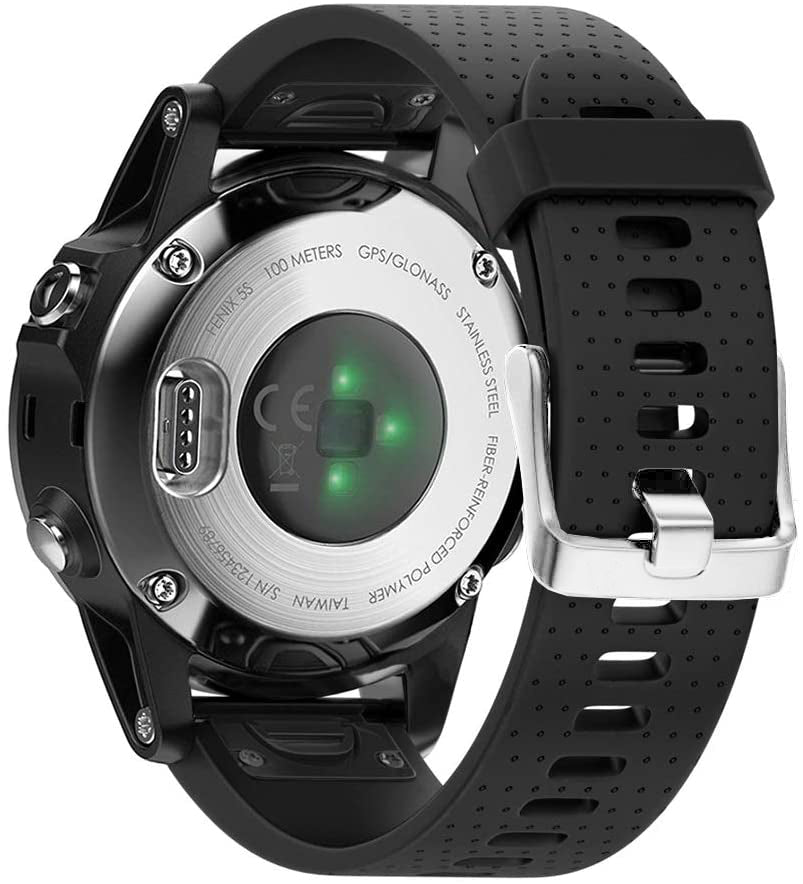 Garmin fenix 7S Silicone Strap (Black)