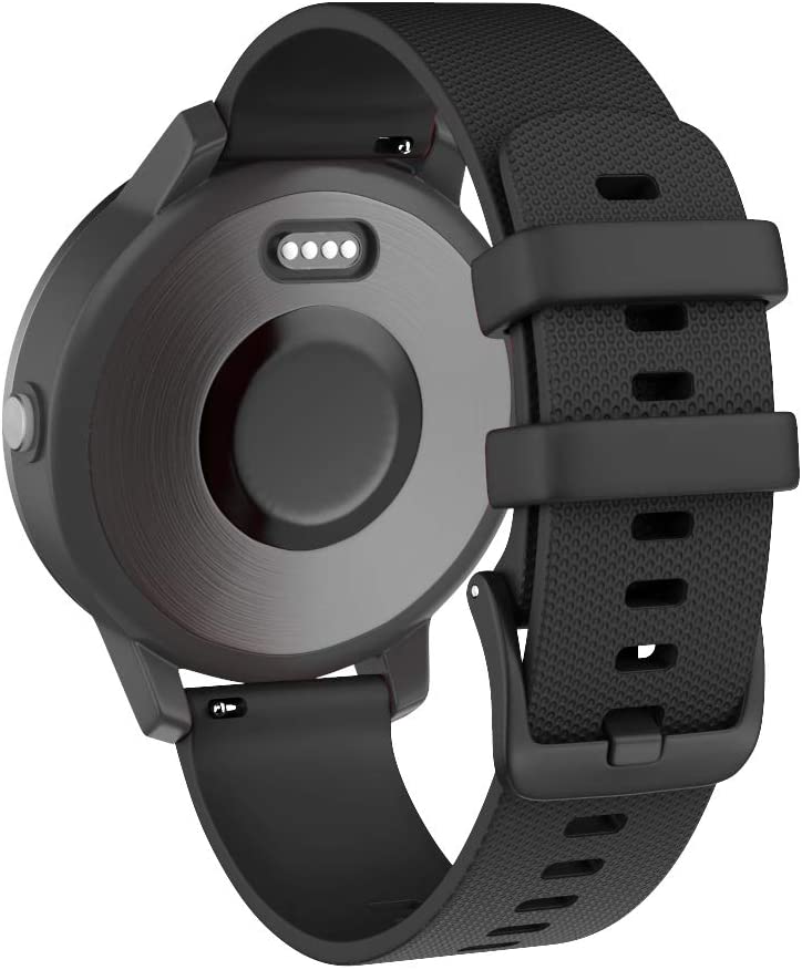 Garmin Venu 2 Plus Silicone Strap (Black)