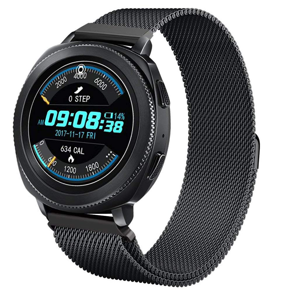 Samsung Galaxy Watch 4 Classic Strap Milanese Loop (Black)