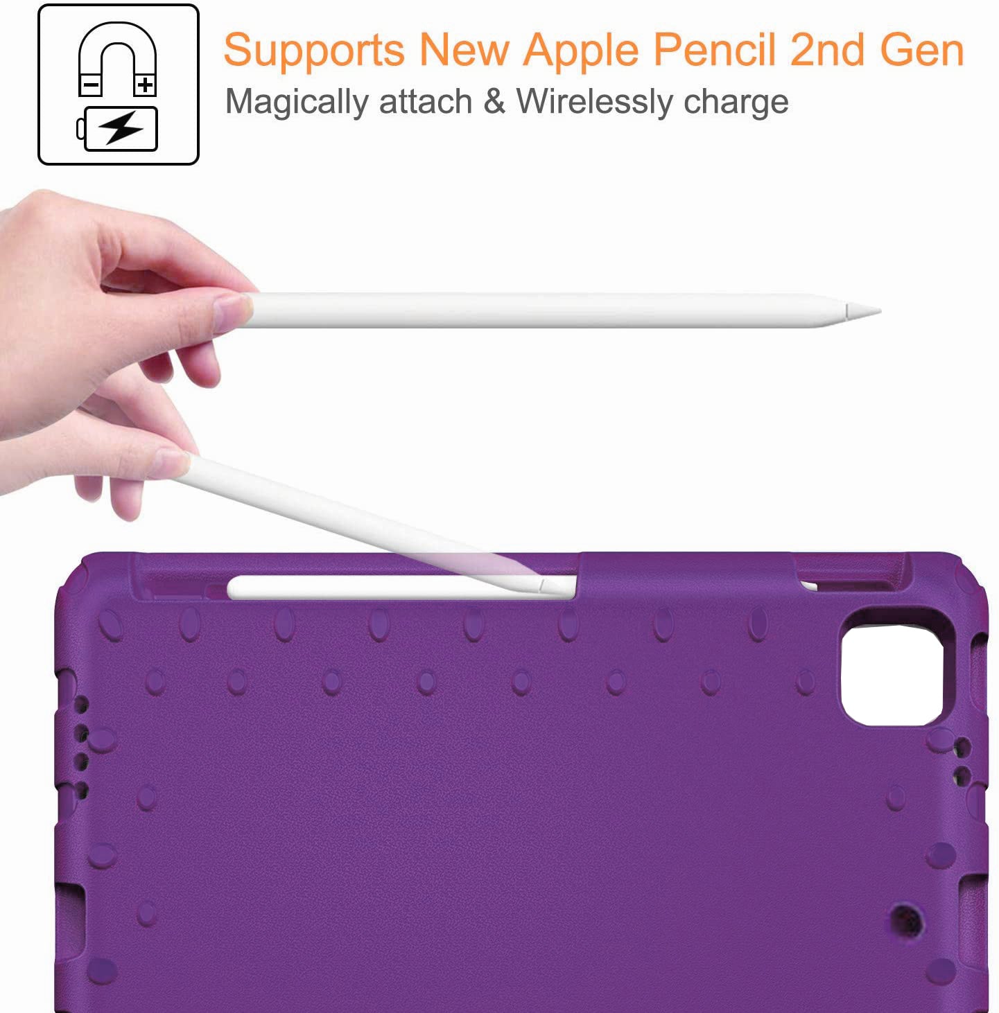 iPad Air 4 Case EVA Shockproof (Purple)