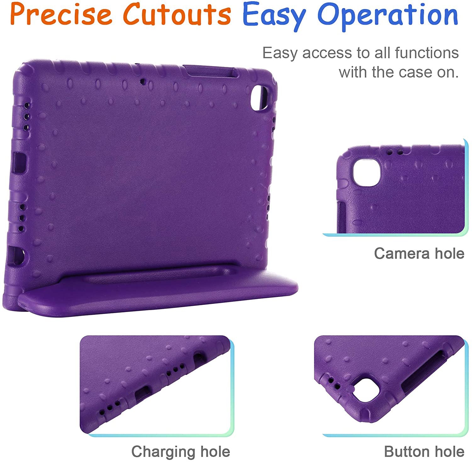 Samsung Tab A7 10.4 Case EVA Shockproof (Purple)