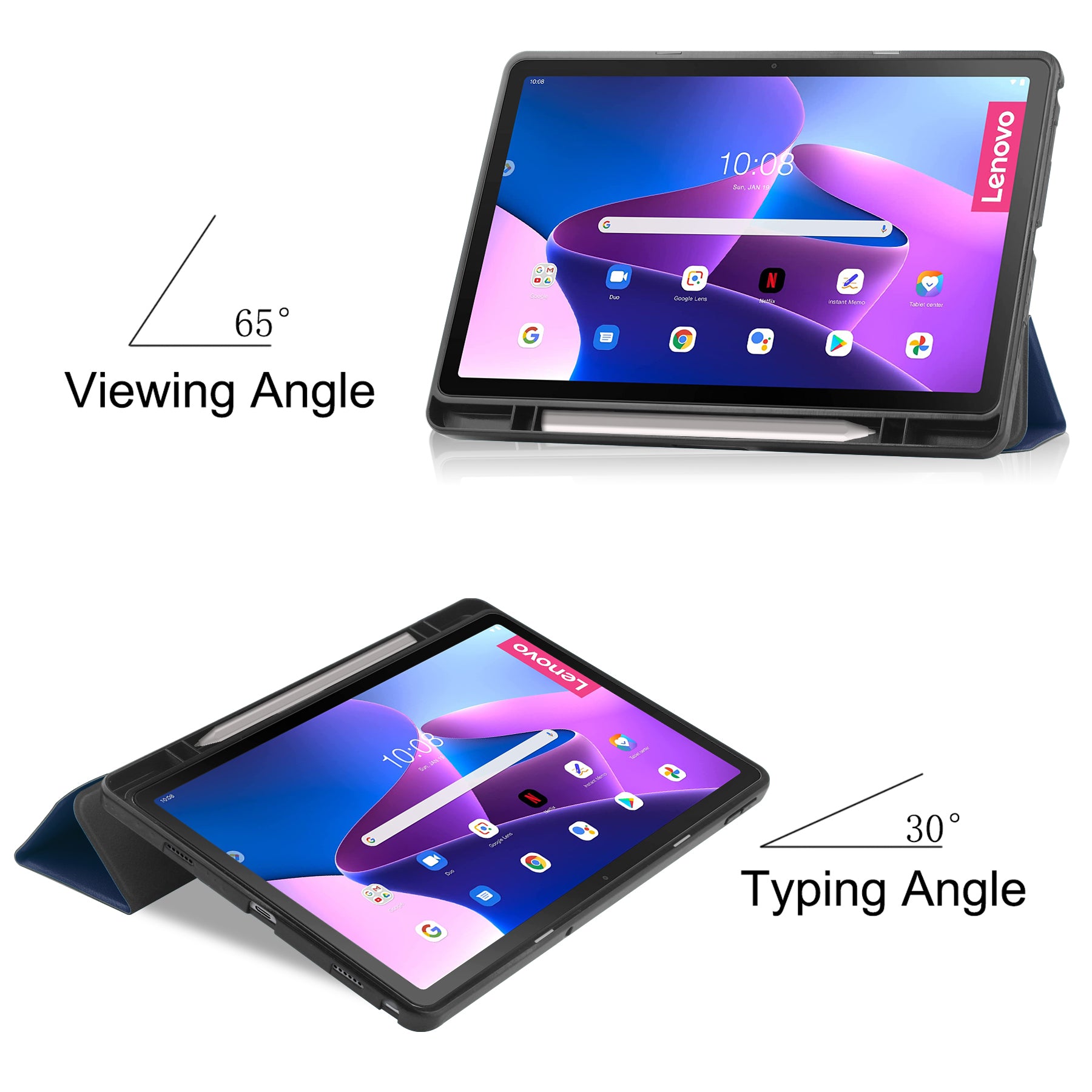 Lenovo Tab M10 Plus Case (3rd Gen)