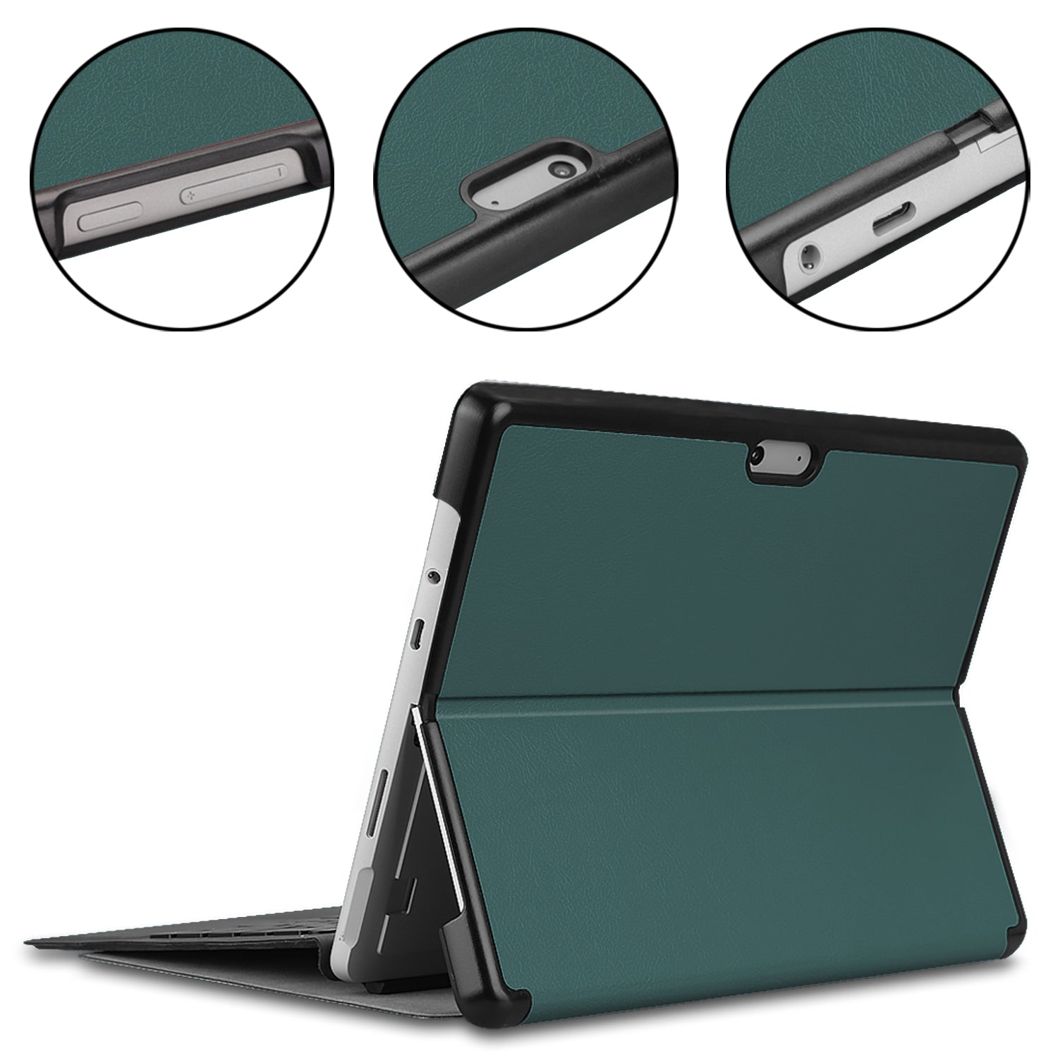 Microsoft Surface Pro 8 Multiple Angle Case (Teal)