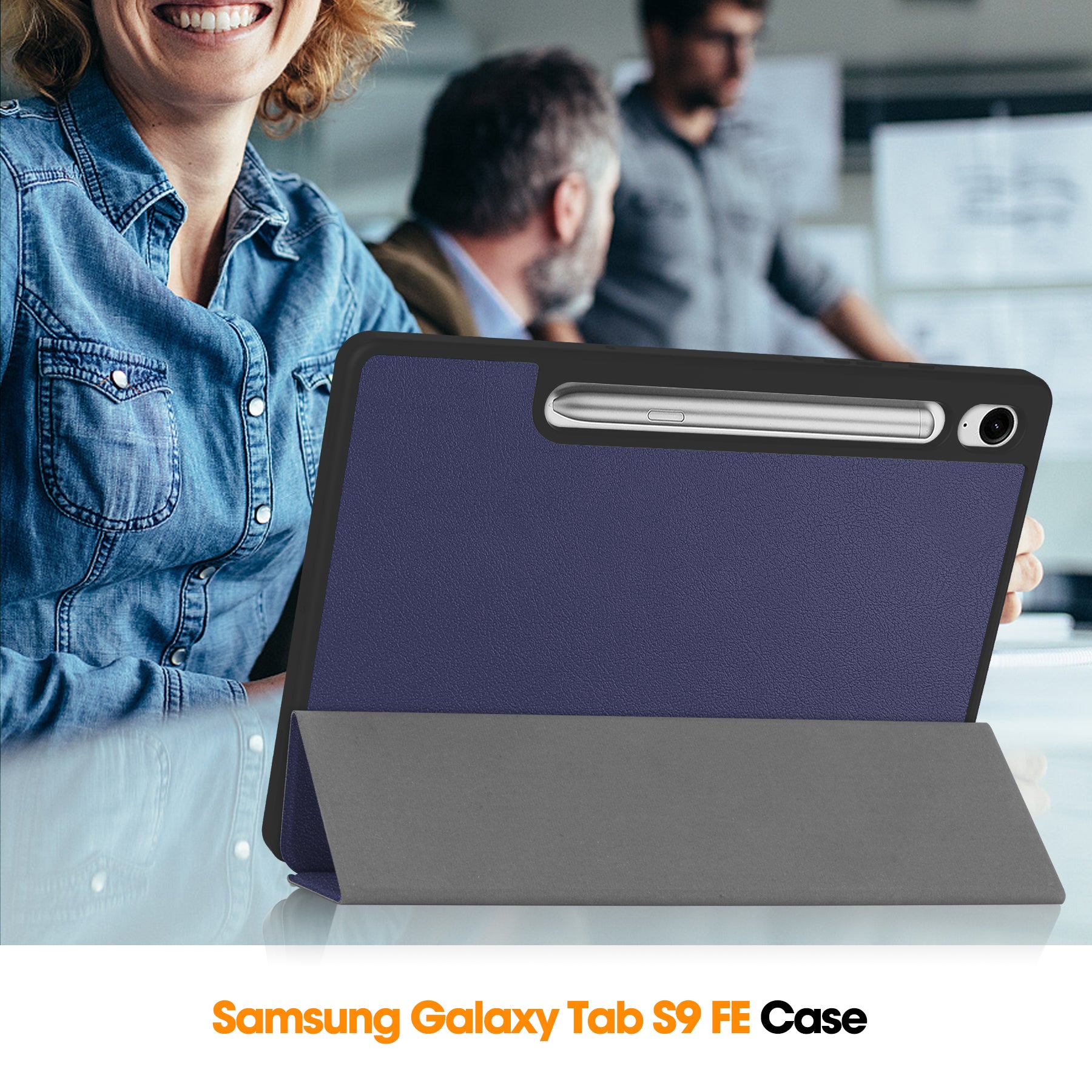 Samsung Galaxy Tab S9 FE Case Pen Holder